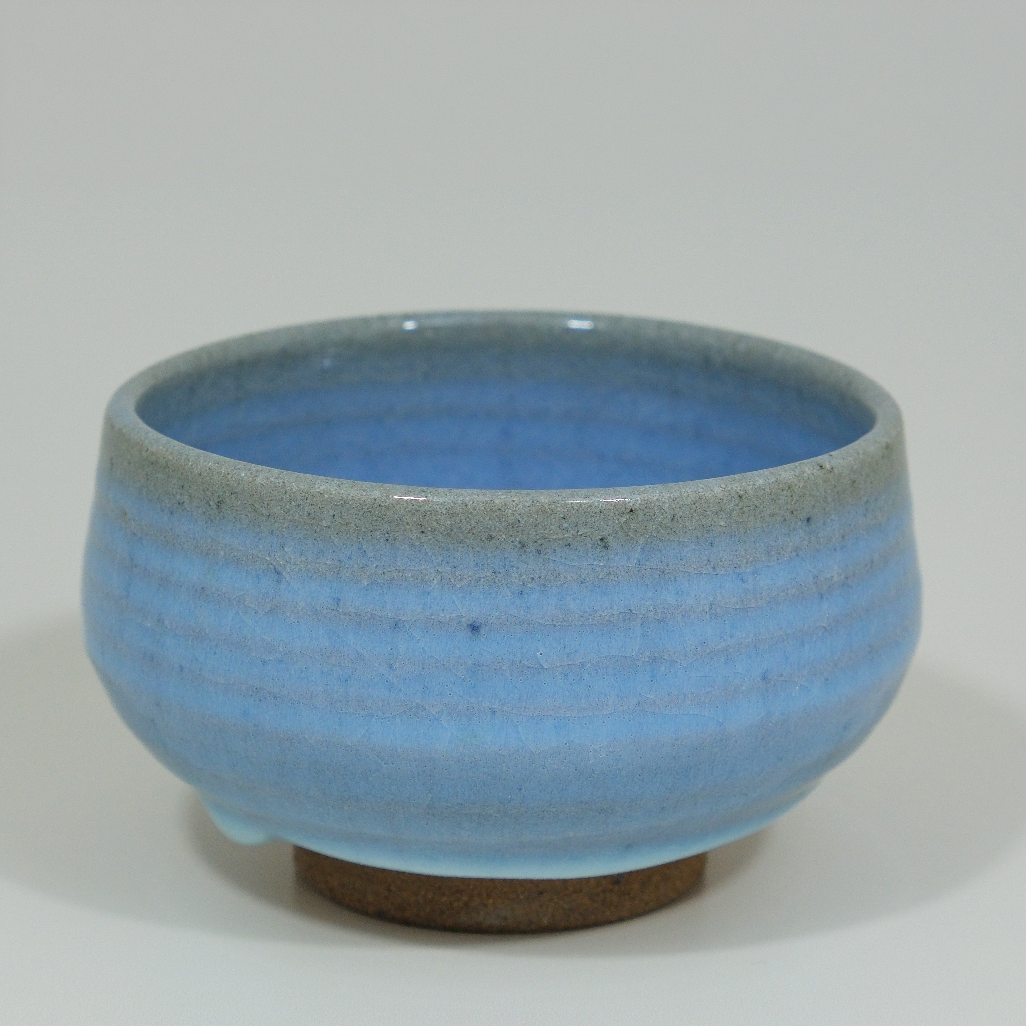 Pale Blue Matcha Bowl & Bamboo Whisk Set