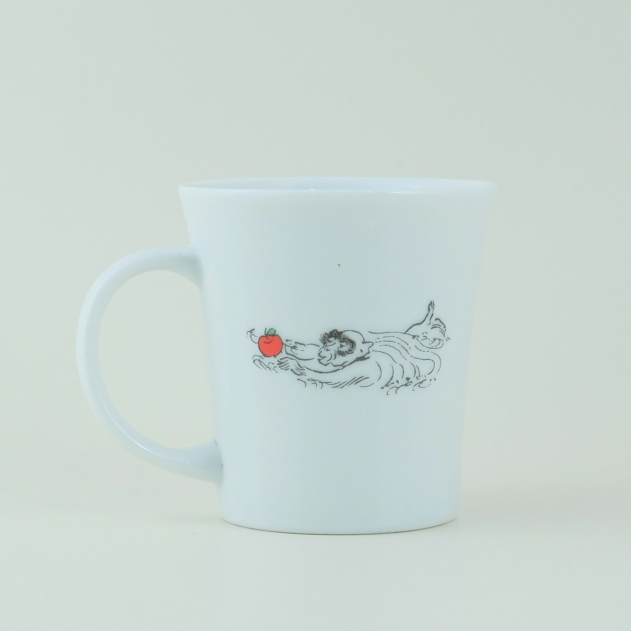 Tachikichi × Hello Kitty “Choju-Giga Collection” Porcelain Mug Set (4-Piece)