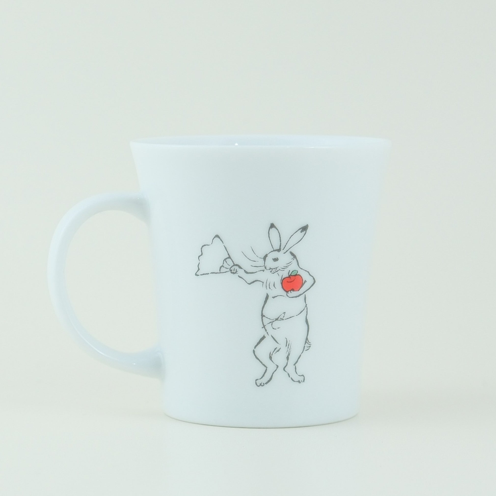 Tachikichi × Hello Kitty “Choju-Giga Collection” Porcelain Mug Set (4-Piece)