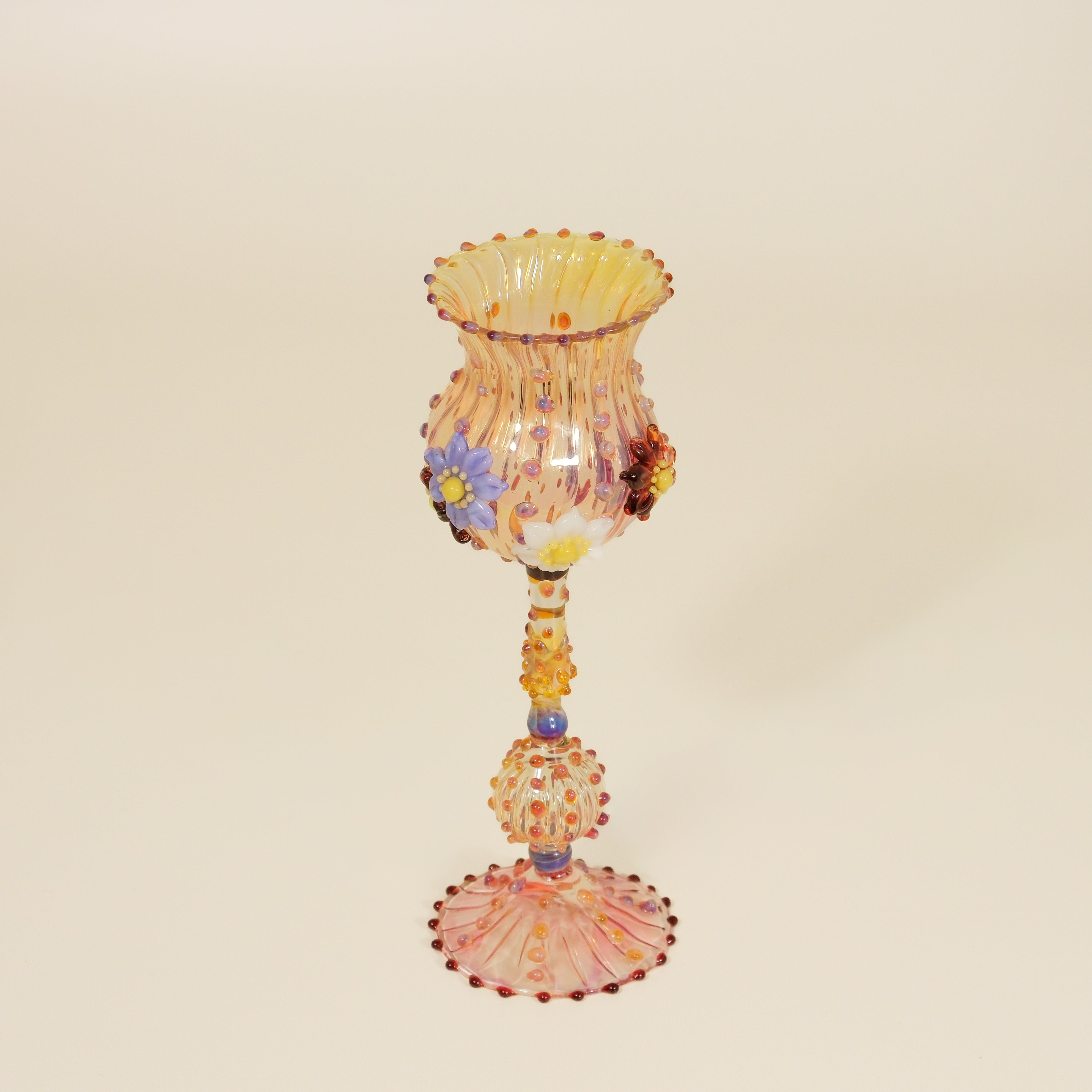 "Enchanted Bloom Goblet" by Makiko Inoya