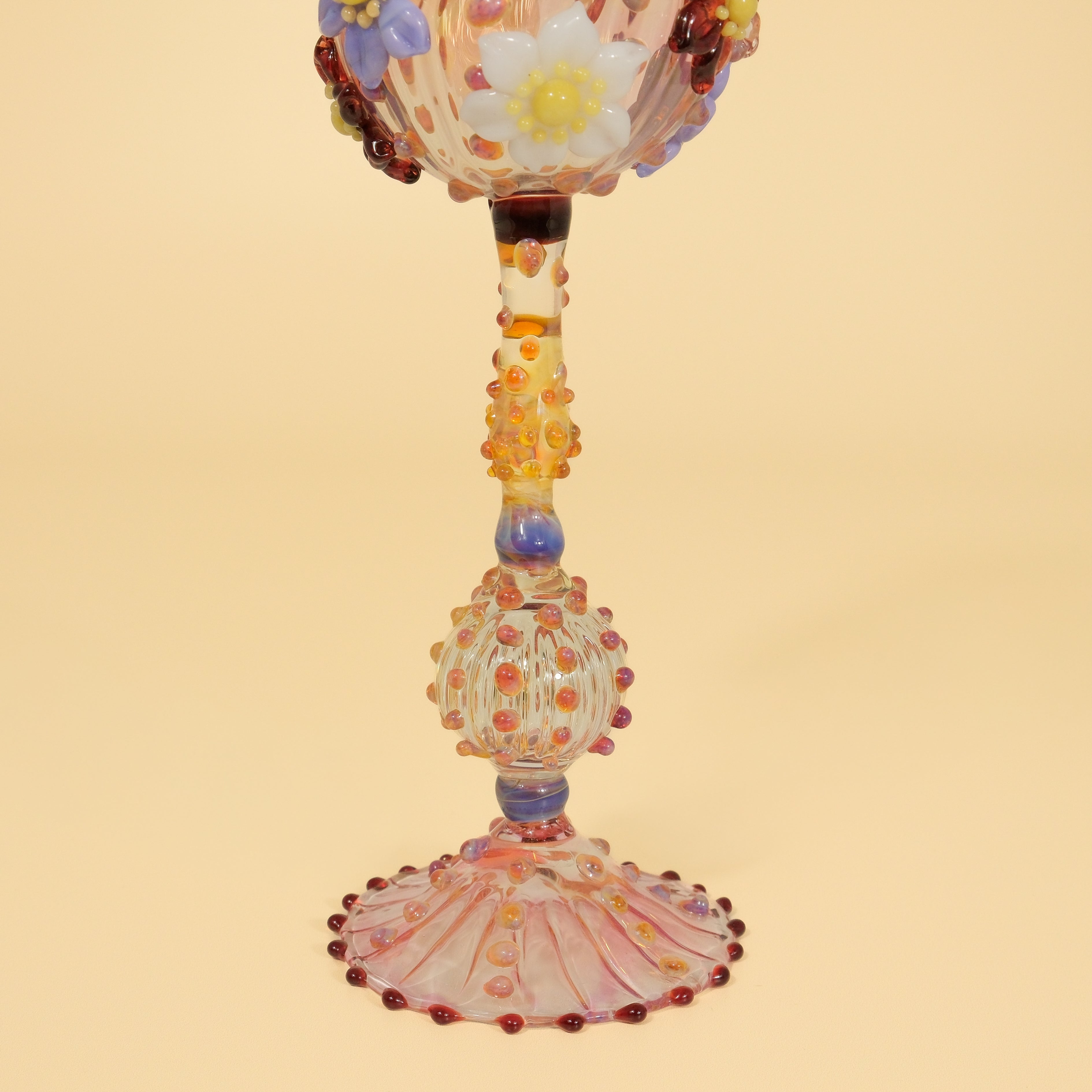 "Enchanted Bloom Goblet" by Makiko Inoya
