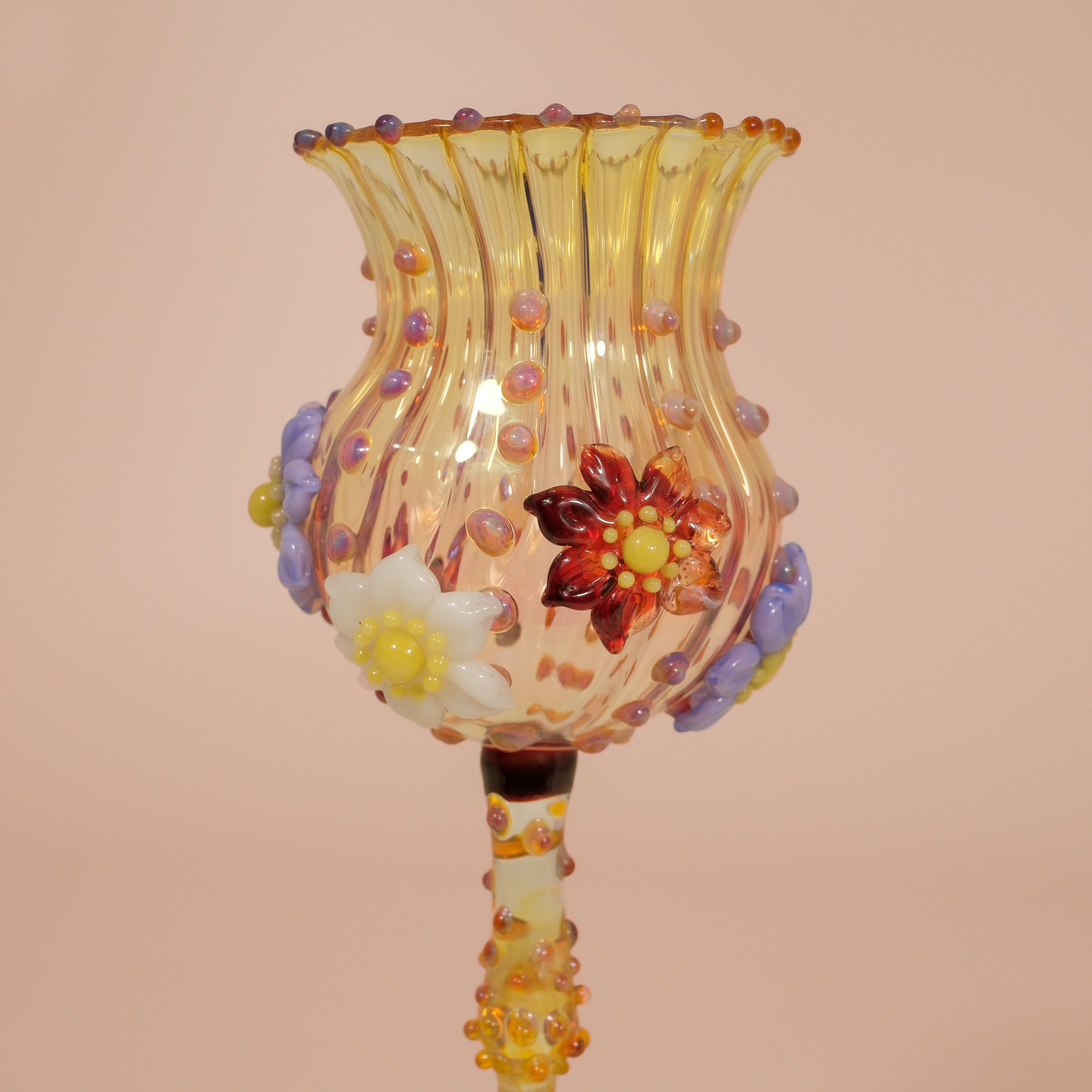 "Enchanted Bloom Goblet" by Makiko Inoya