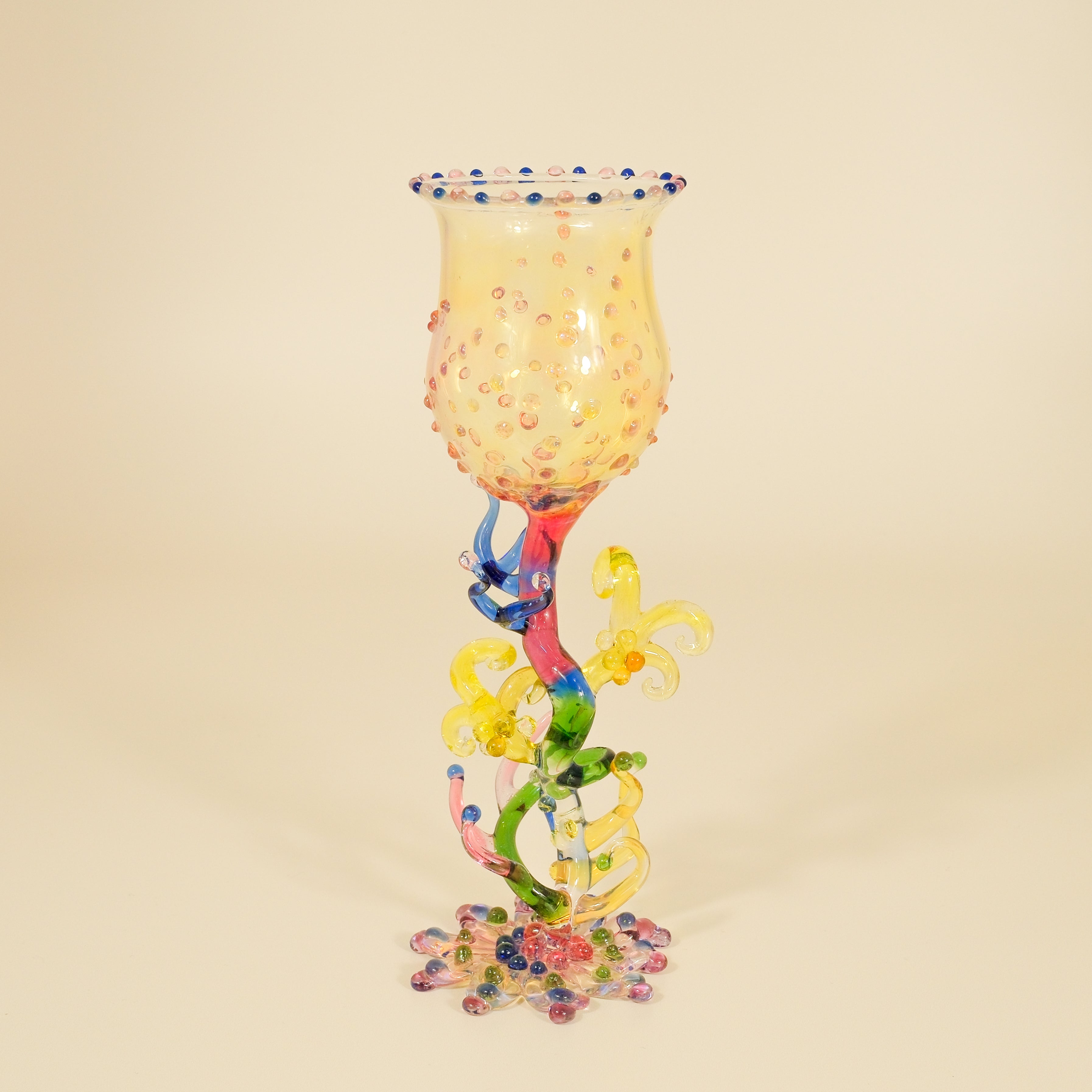 "Luminous Garden Goblet" by Makiko Inoya