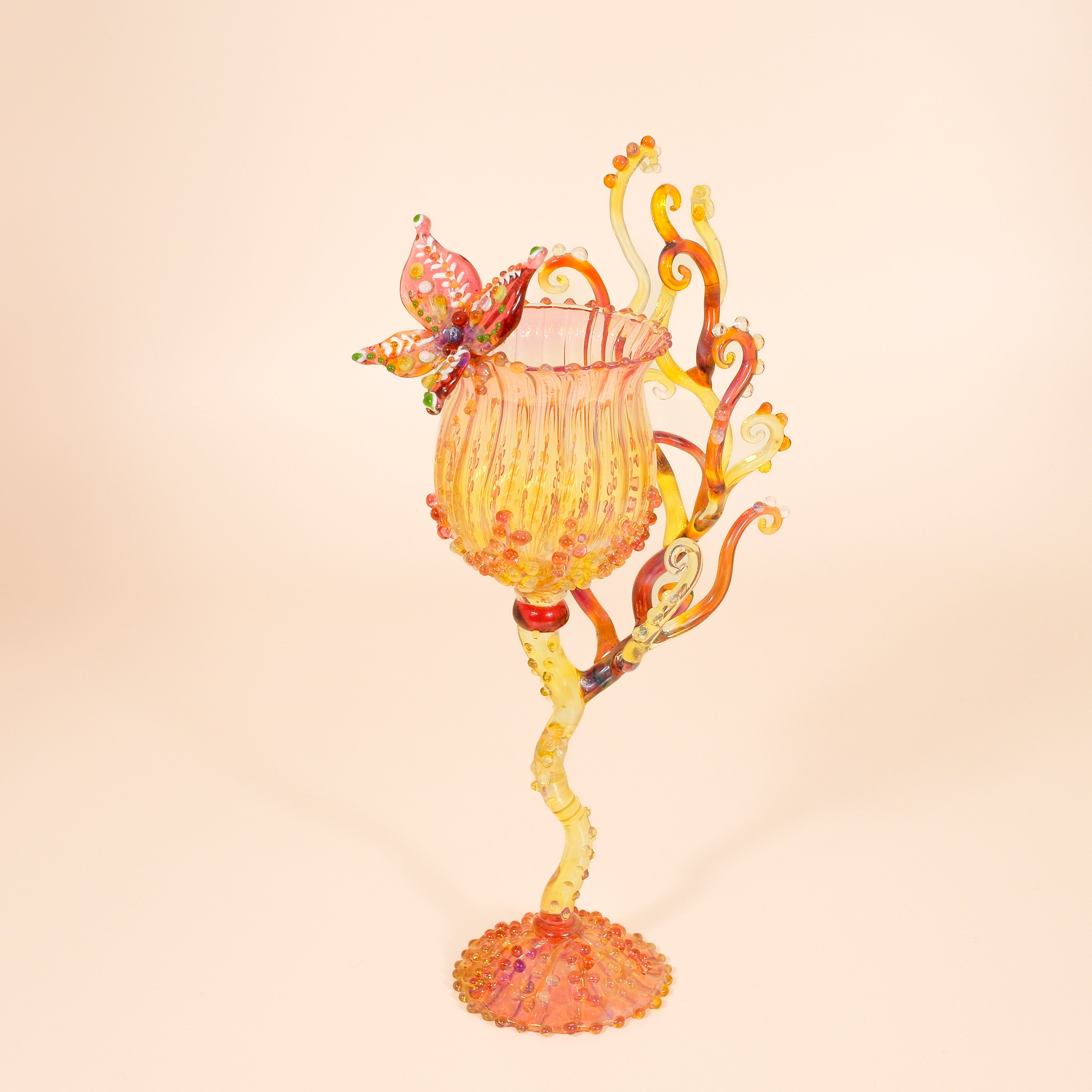 “Butterfly Dream Goblet" by Makiko Inoya