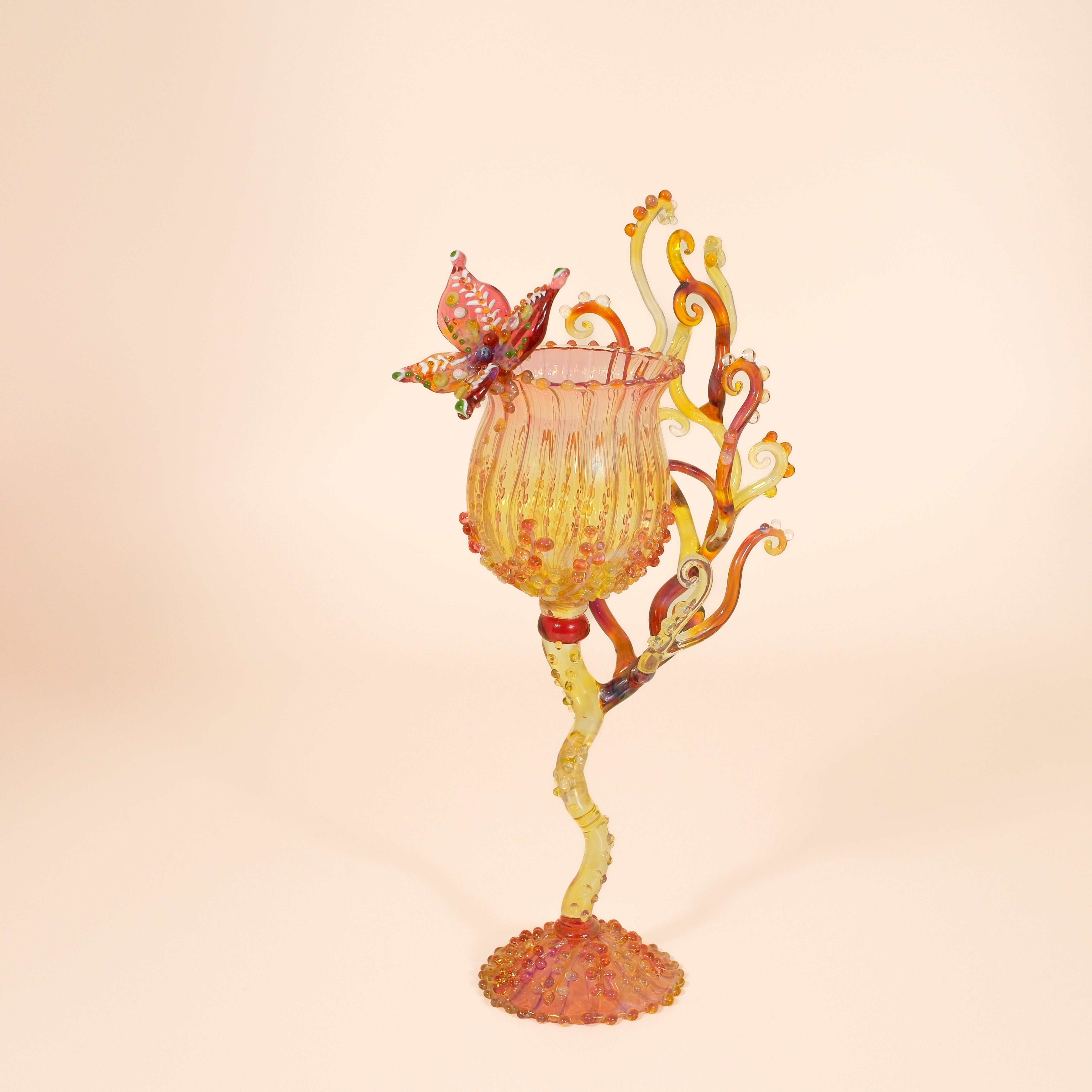 “Butterfly Dream Goblet" by Makiko Inoya