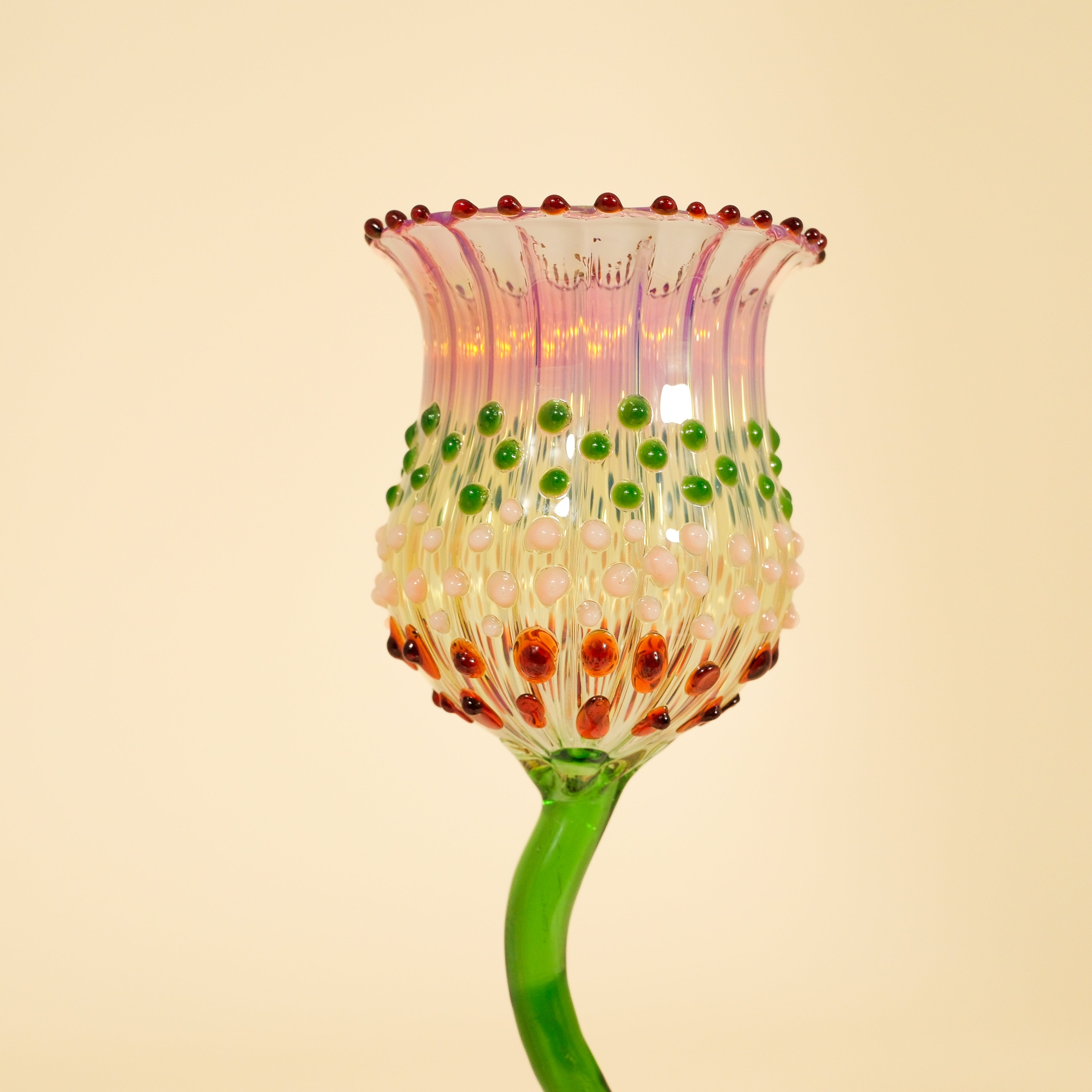 "Blossom Awakening Goblet" by Makiko Inoya
