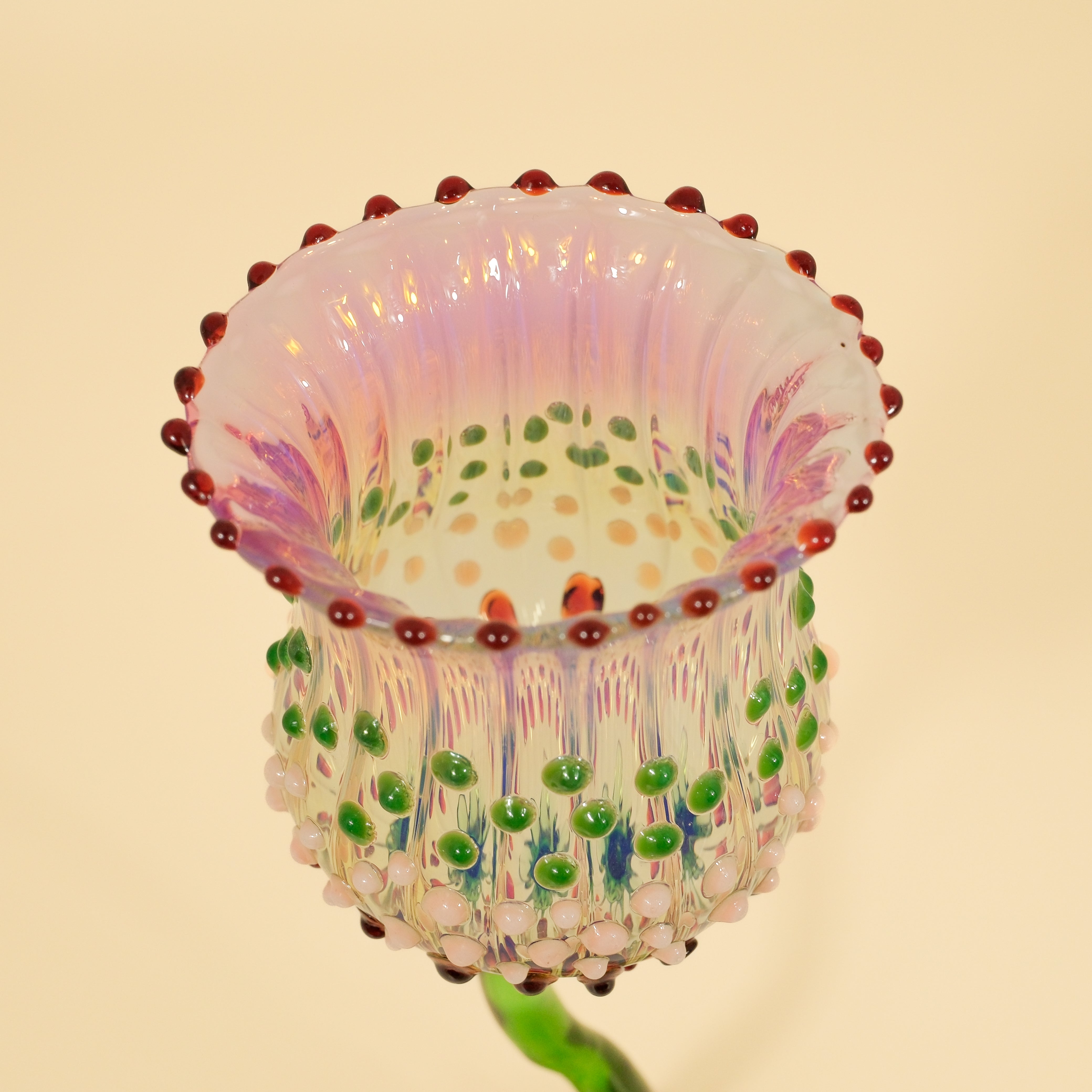 "Blossom Awakening Goblet" by Makiko Inoya