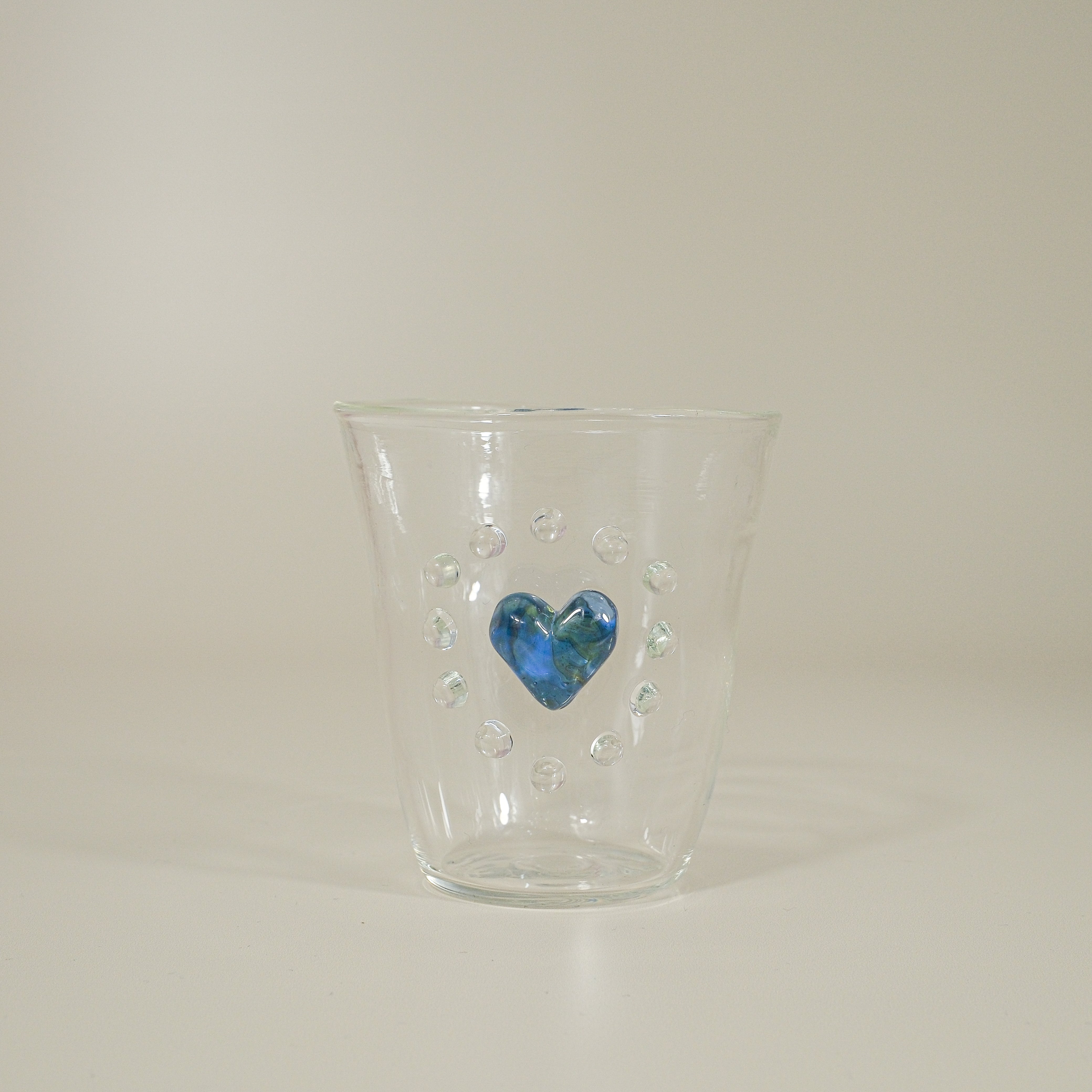 “Luminous Heart Mini Glass Set” by Makiko Inoya