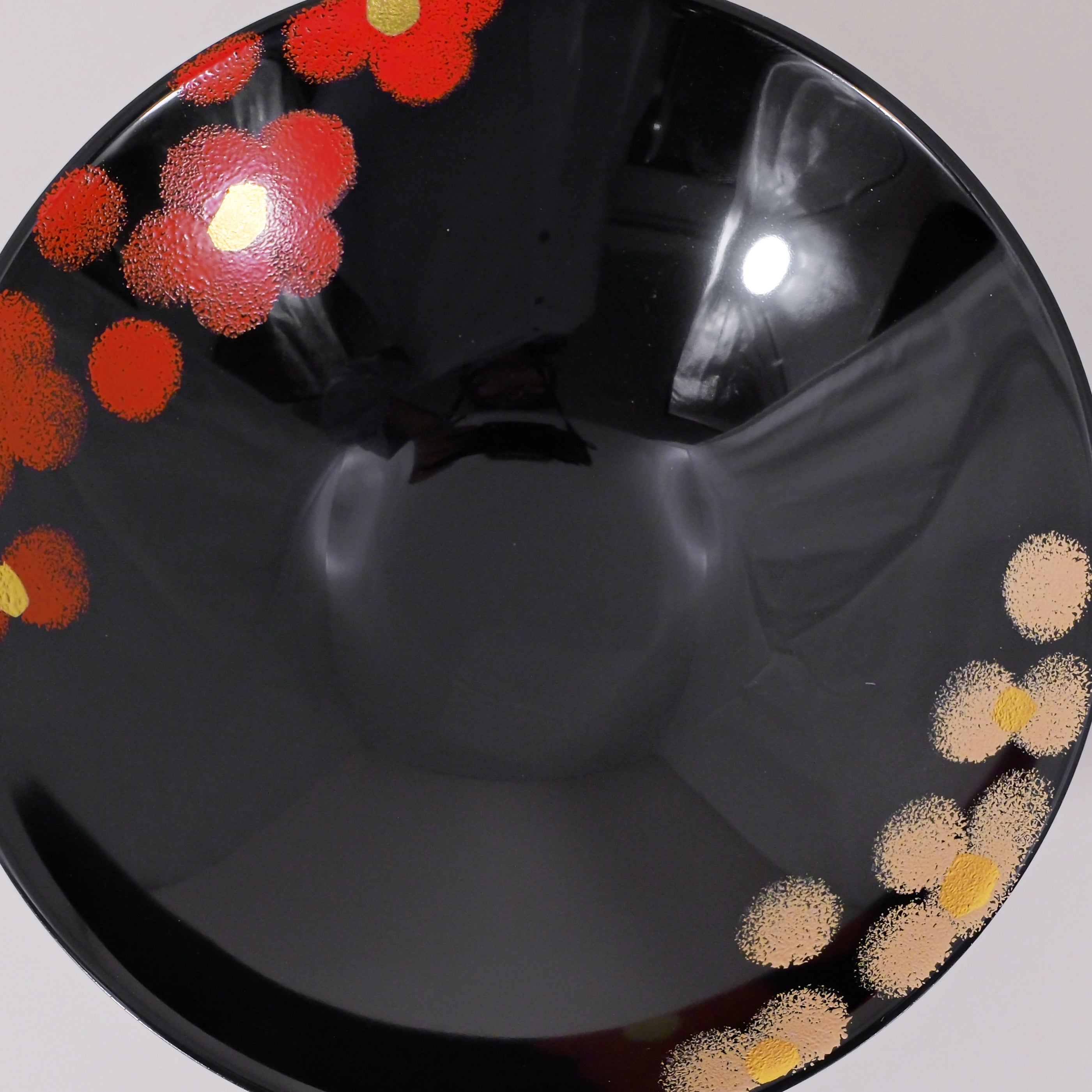 Urushi Lacquer Small Bowl – Hana Motif