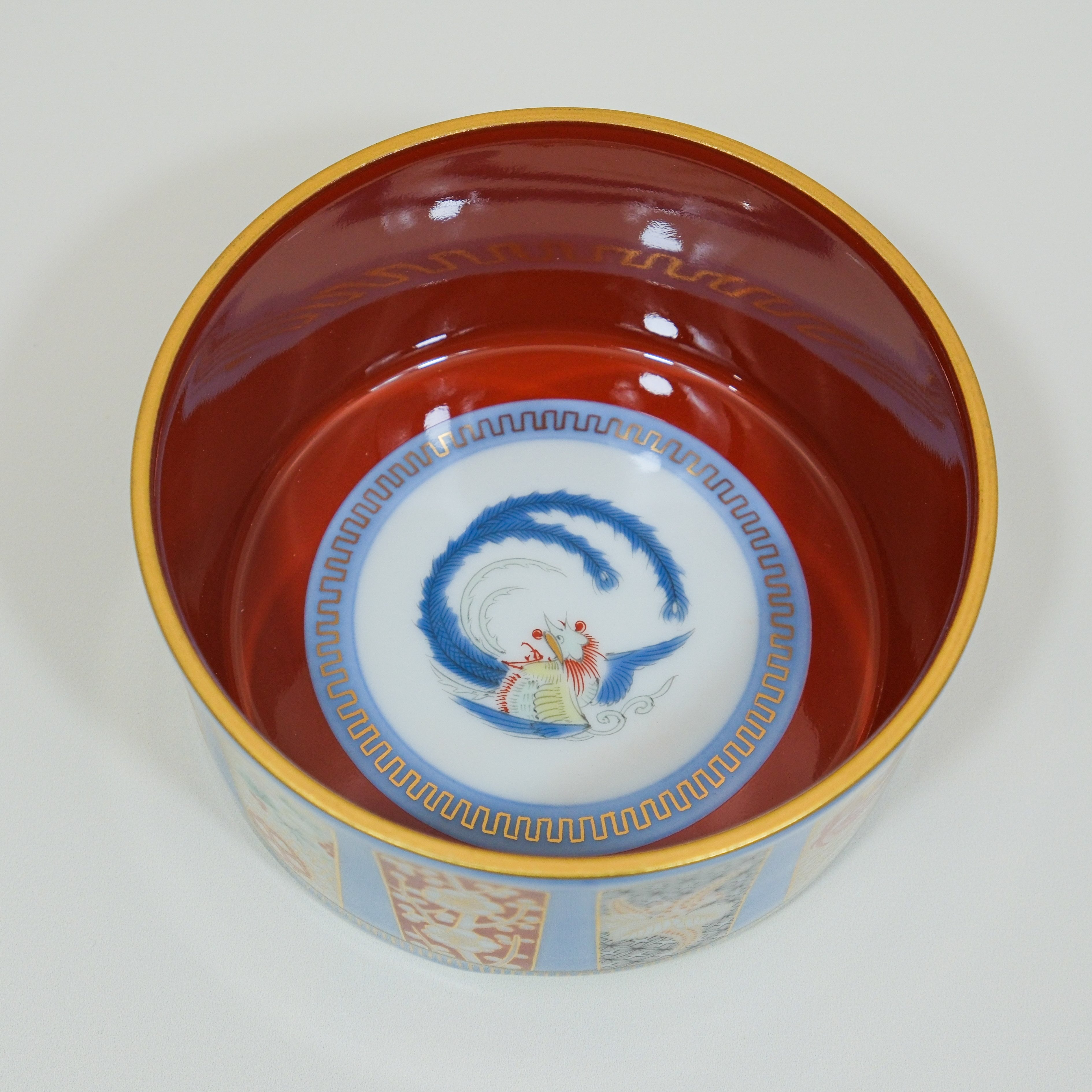 ”Fukagawa Seiji” Imperial Phoenix Gold Bonbonnière