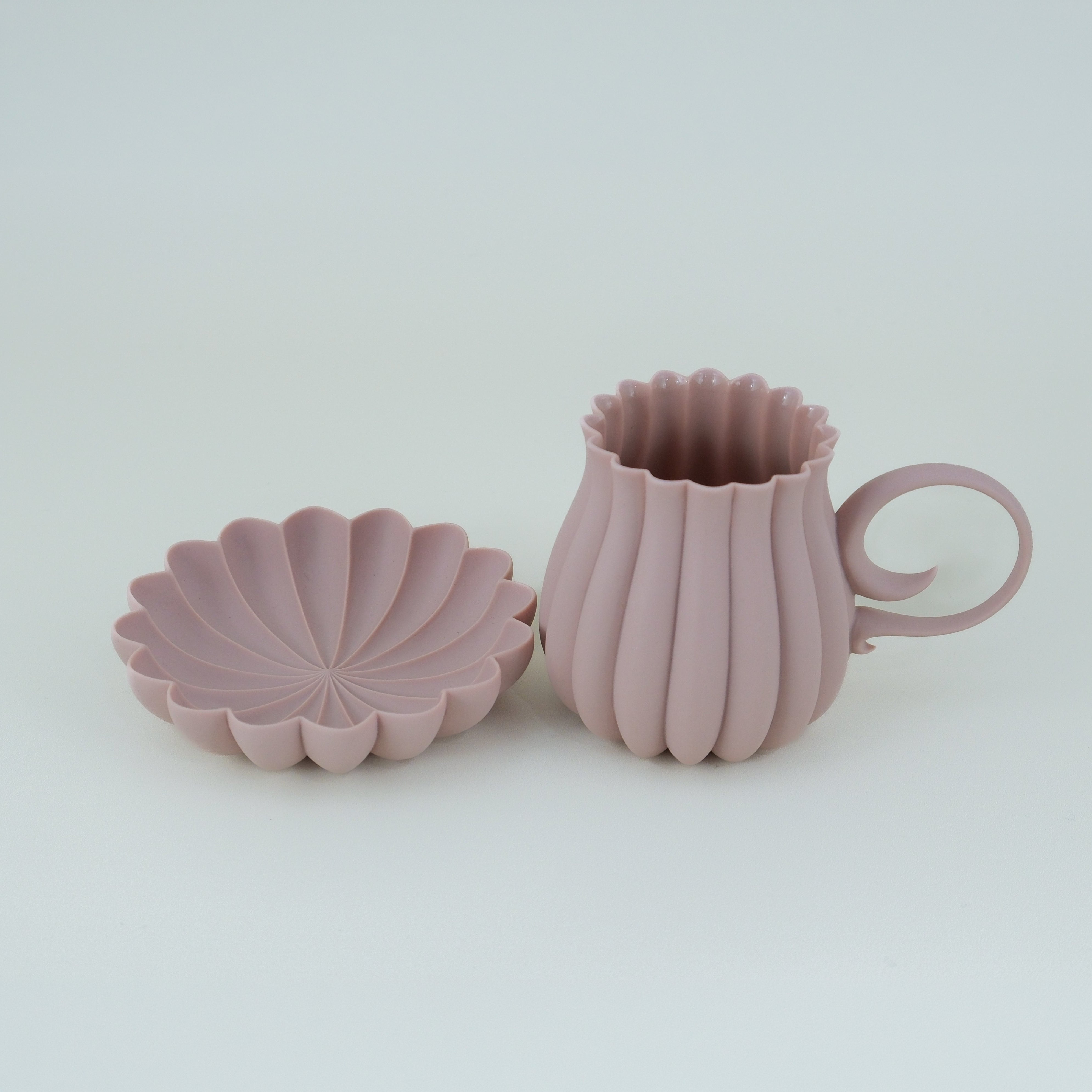 Tea Cup by Seika Takahashi(Dusty Pink)