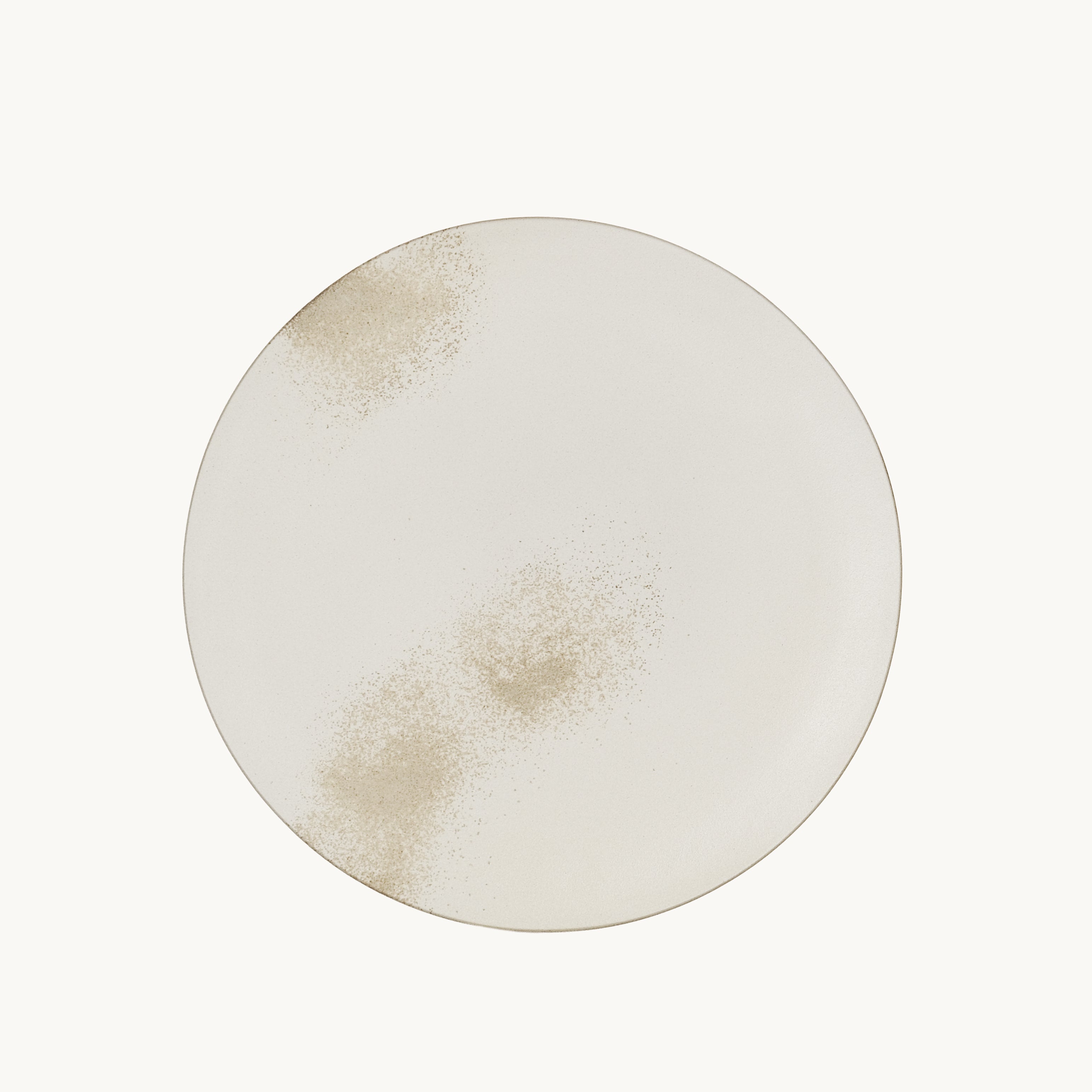 ”ban” Round Plate Set – 3 Sizes(white)