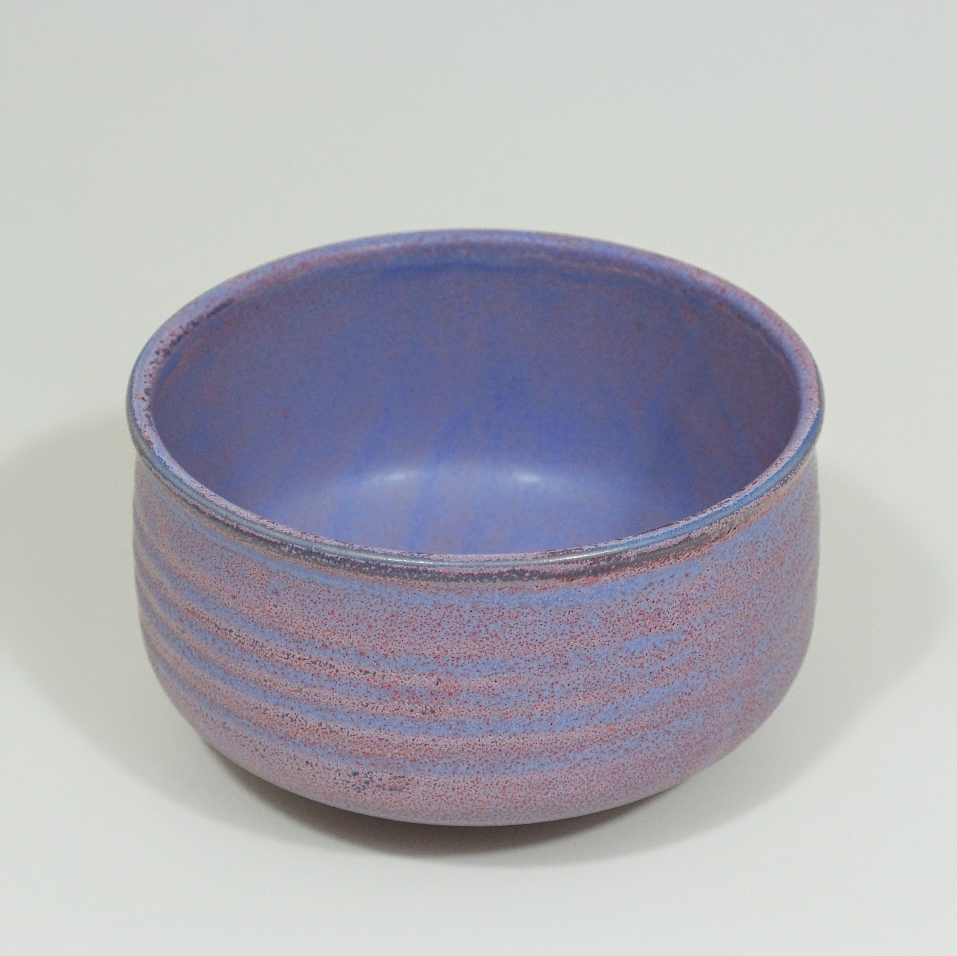 Purple Kiln-Effect Matcha Bowl