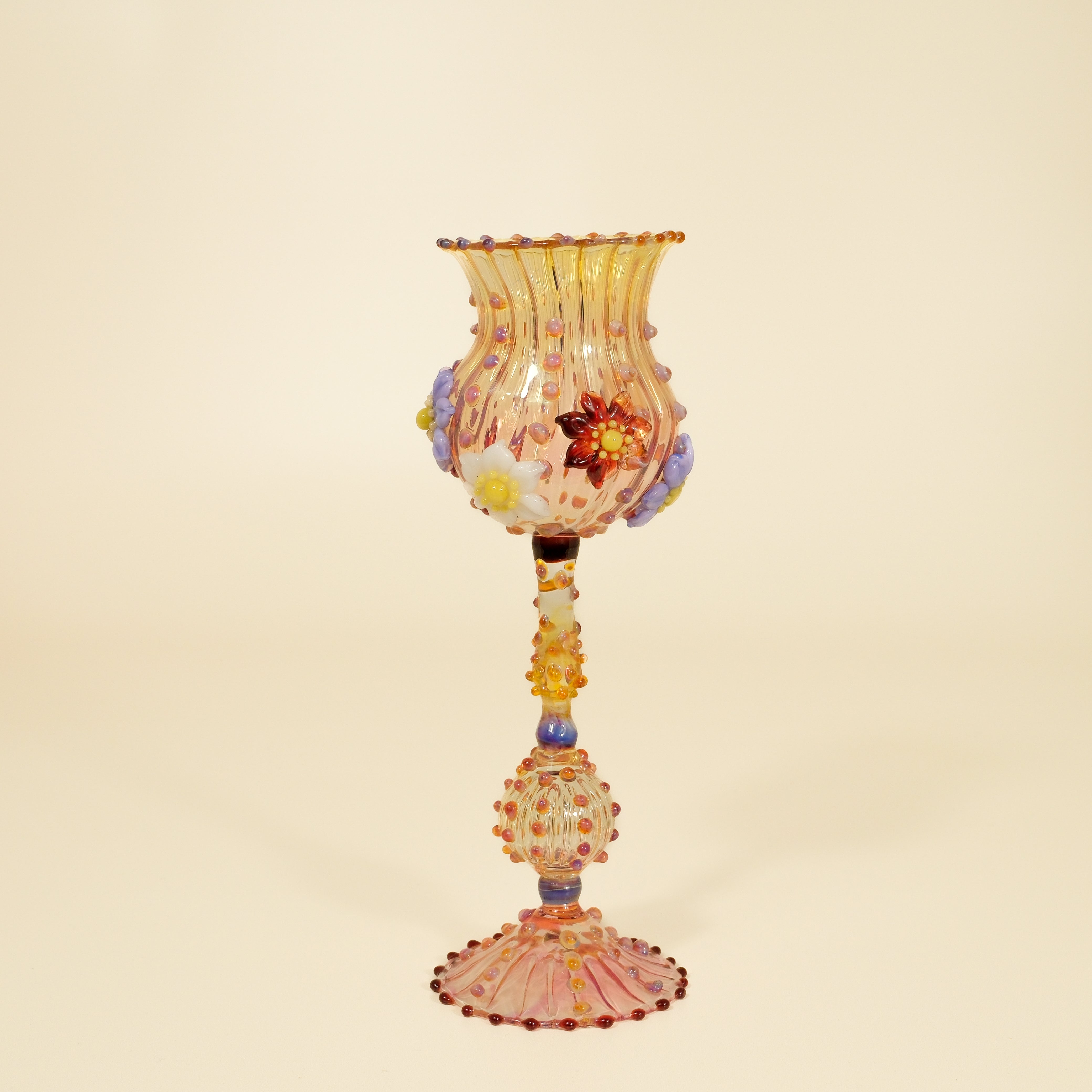 "Enchanted Bloom Goblet" by Makiko Inoya