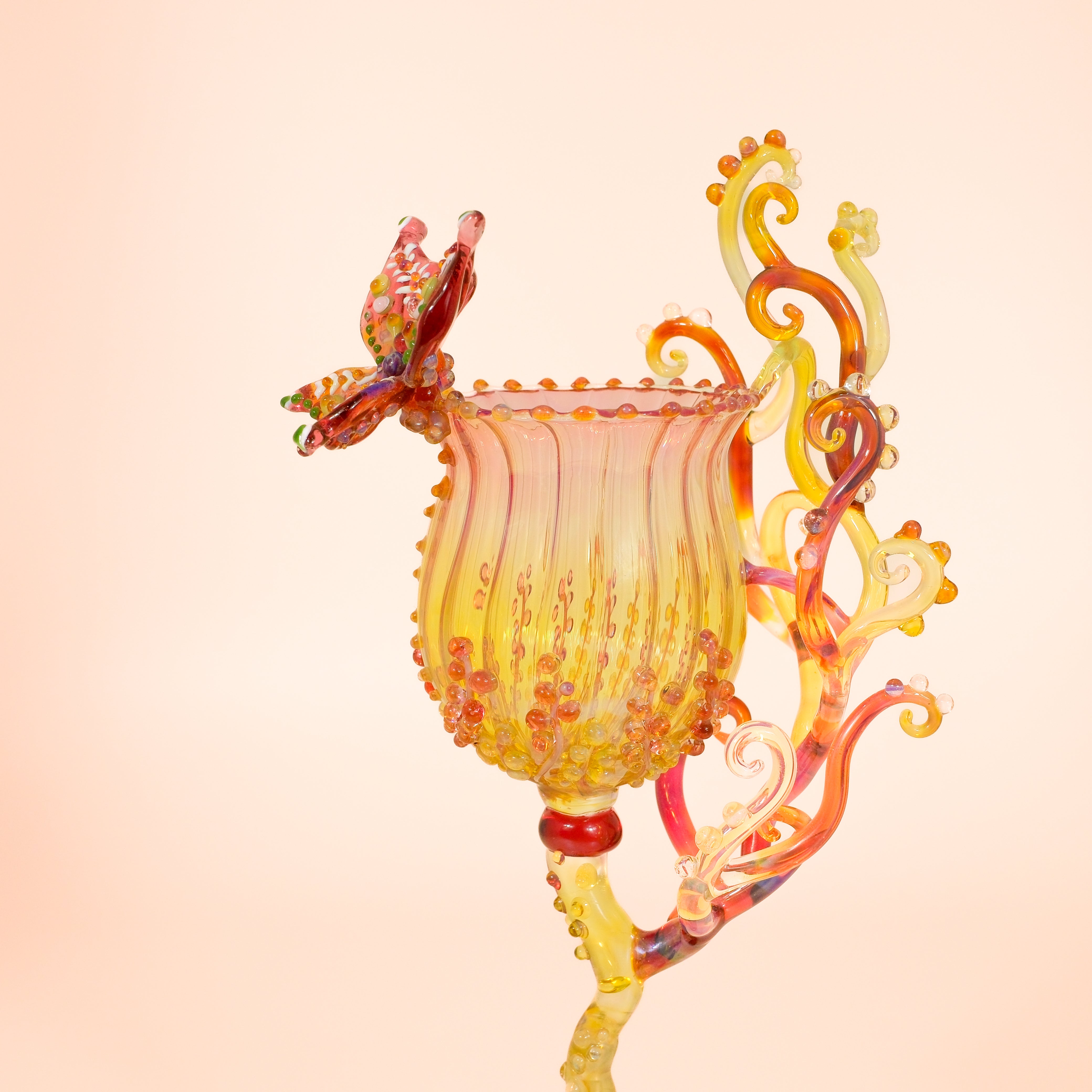 “Butterfly Dream Goblet" by Makiko Inoya