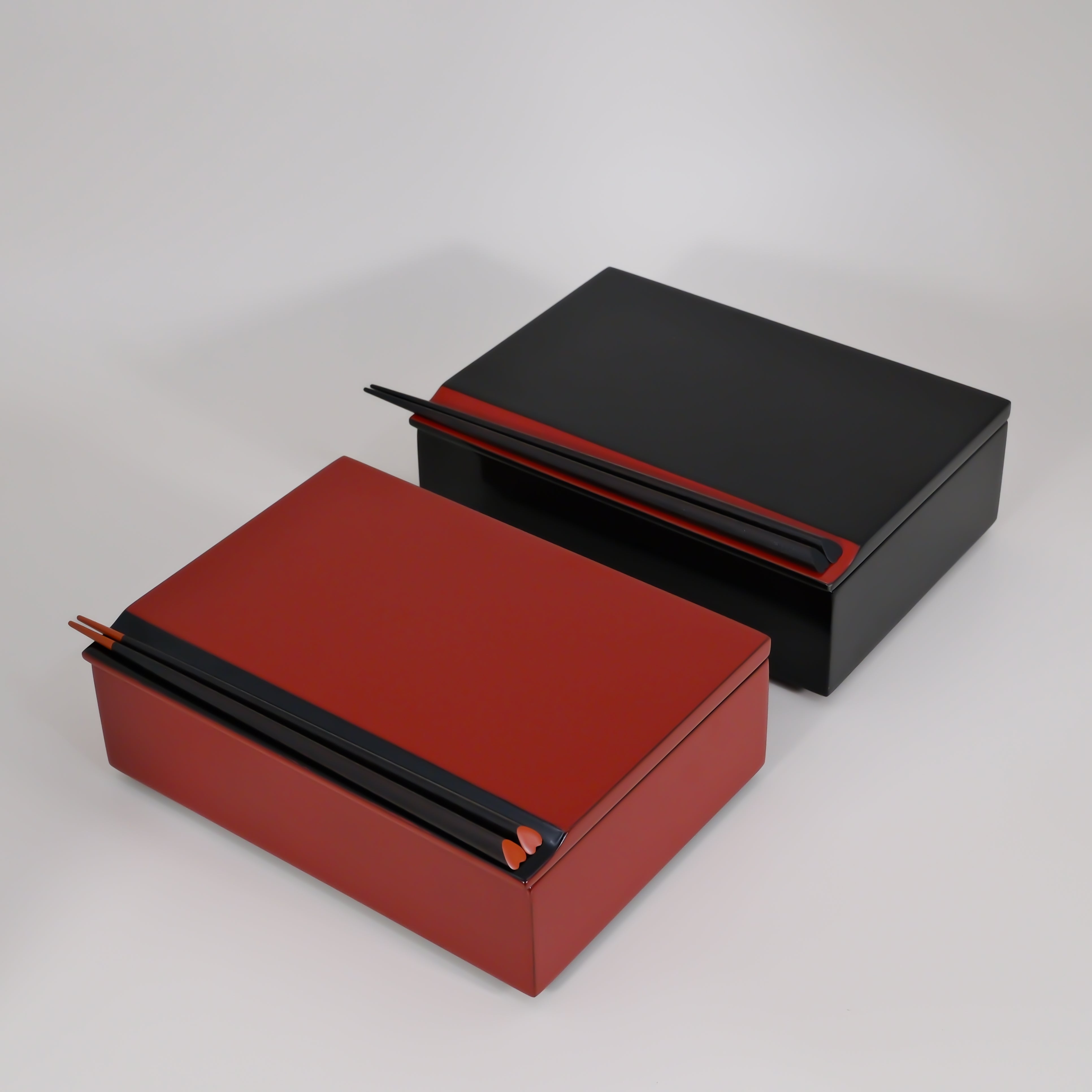 Traditional Urushi Lacquer Bento Box
