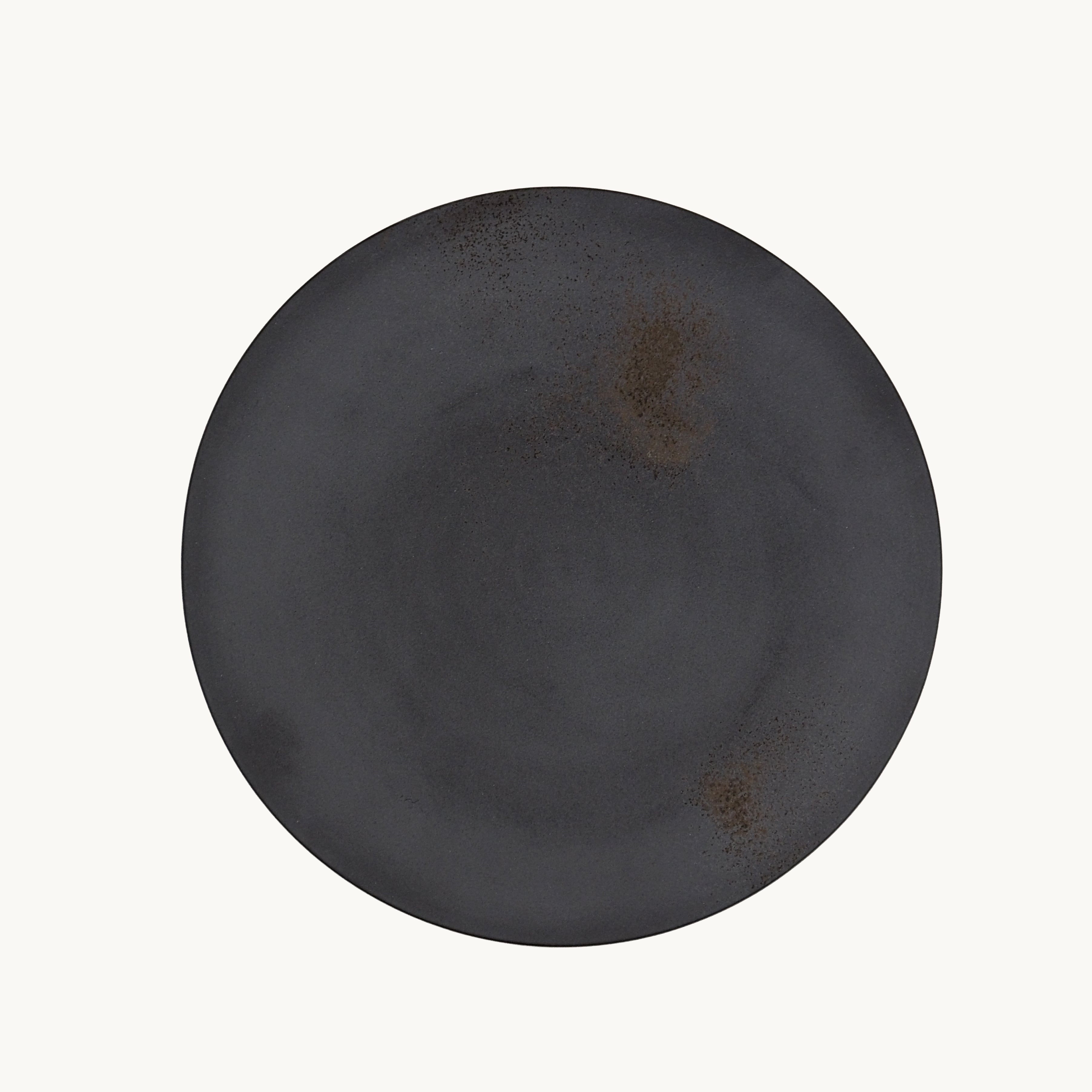”ban” Round Plate Set – 3 Sizes(black)