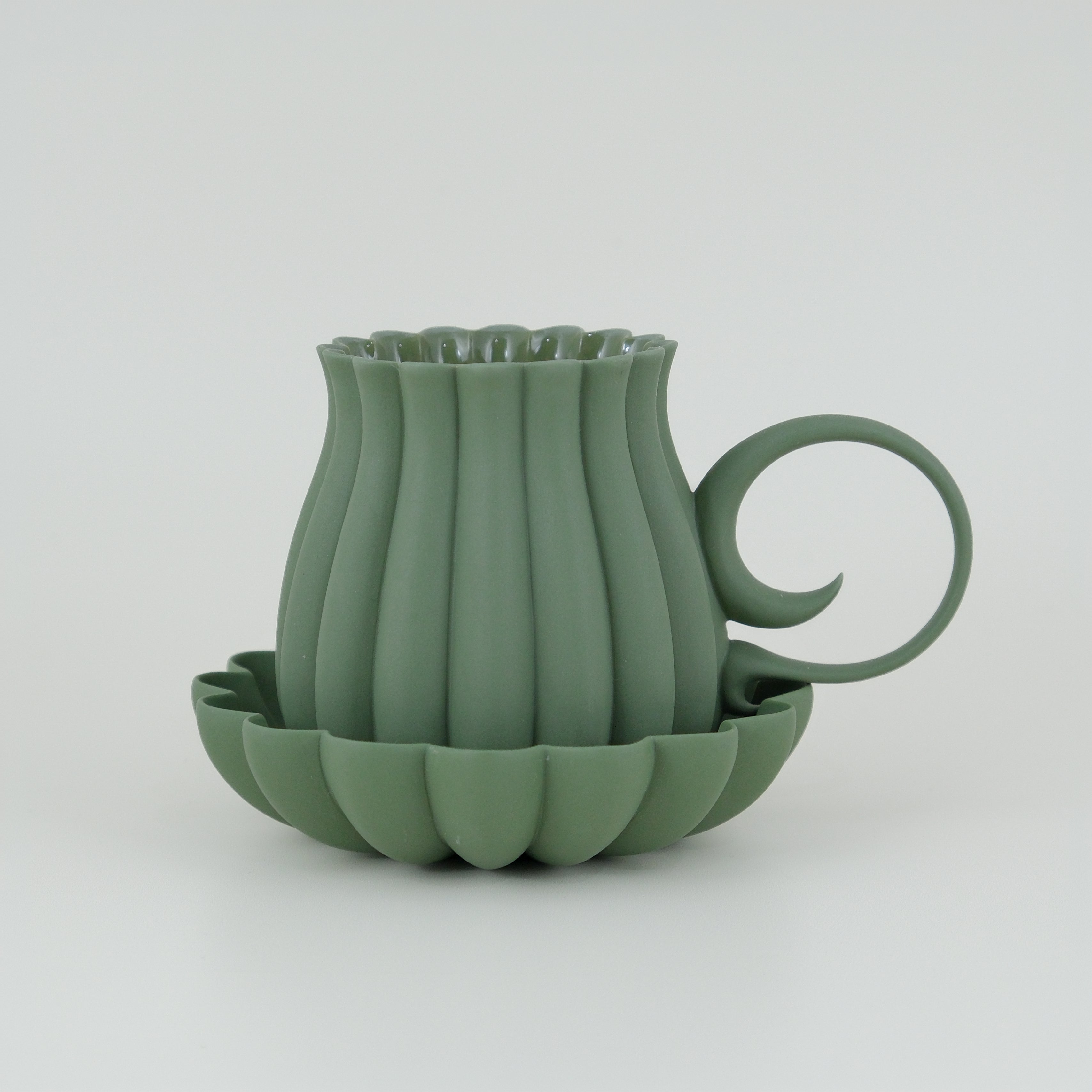 Tea Cup by Seika Takahashi(Olive Green)